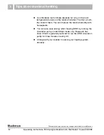 Preview for 12 page of Buderus RC30 Operating Instructions Manual