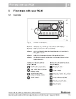 Preview for 15 page of Buderus RC30 Operating Instructions Manual