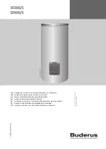 Preview for 1 page of Buderus SF300.5 Installation And Maintenance Instructions Manual