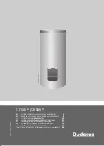 Preview for 1 page of Buderus SU300.5 Installation And Maintenance Instructions For Contractors