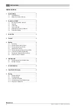 Preview for 2 page of Buderus SU300.5 Installation And Maintenance Instructions For Contractors