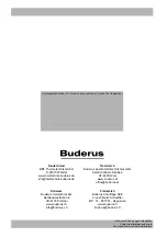 Preview for 48 page of Buderus WPL 120IRR Installation And Operating Instructions Manual