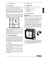 Предварительный просмотр 7 страницы Buderus WPL 60I Installation And Operating Instructions Manual