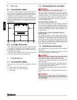 Предварительный просмотр 14 страницы Buderus WPS 120I Installation And Operating Instructions Manual