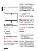 Preview for 6 page of Buderus WPS 470I Installation And Operating Instructions Manual