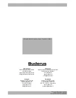 Preview for 40 page of Buderus WPS 470I Installation And Operating Instructions Manual