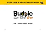 Budgie On The Go! User Programming Manual preview