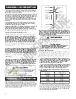 Preview for 3 page of Budgit LOAD LIFTER 622 Series Operating, Maintenance & Parts Manual