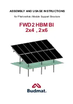 Budmat FWD2HBM BI 2x4 Assembly And Usage Instructions preview