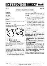 Buell 58214-06YB Instruction Sheet preview