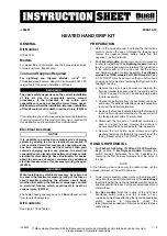 Buell N1050.1AK Instruction Sheet preview