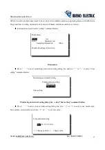 Предварительный просмотр 73 страницы Bueno Electric BEPR- 554U Operation Manual