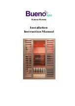 Bueno spa JACKSONVILLE Installation Instructions Manual preview