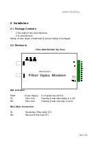 Предварительный просмотр 5 страницы Buenoptic HFB Series User Manual