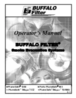 Предварительный просмотр 1 страницы Buffalo filter PlumeSafe 1202 Operator'S Manual