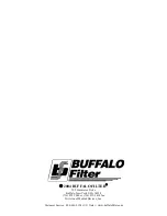 Предварительный просмотр 17 страницы Buffalo filter PlumeSafe 1202 Operator'S Manual