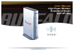 Buffalo Tech AOSS WZR-HP-G54 User Manual preview