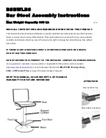 Buffalo Tools BSBWLB6 Assembly Instructions предпросмотр