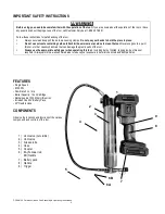 Preview for 5 page of Buffalo Tools CGGUN20 Assembly & Operating Instructions