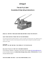 Buffalo Tools FFCUT Assembly & Operating Instructions preview