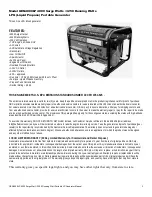 Предварительный просмотр 2 страницы Buffalo Tools GEN4000LP Instruction Manual