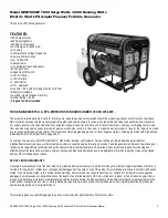 Preview for 2 page of Buffalo Tools GEN7000LPC Instruction Manual