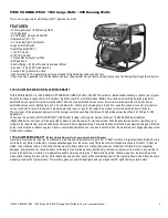 Preview for 2 page of Buffalo Tools GENMAX1500 Instruction Manual