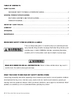 Preview for 2 page of Buffalo Tools MEG300 Assembly & Operating Instructions