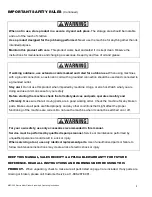 Preview for 5 page of Buffalo Tools MEG300 Assembly & Operating Instructions