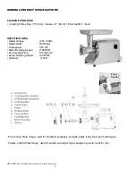 Предварительный просмотр 3 страницы Buffalo Tools MEGRIND55 Assembly & Operating Instructions