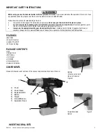 Предварительный просмотр 5 страницы Buffalo Tools PRO-Series PS07215 Operating Instructions Manual