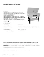 Предварительный просмотр 3 страницы Buffalo Tools PWASH40 Assembly & Operating Instructions