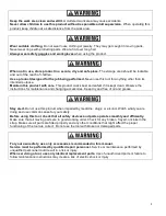 Preview for 3 page of Buffalo Tools W1400 Assembly & Operating Instructions