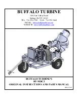 Предварительный просмотр 1 страницы BUFFALO TURBINE BT-MDC2 Original Instructions And Parts Manual