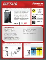 Preview for 1 page of Buffalo AirStation NFINITI WHR-HP-G300N Specifications