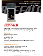 Buffalo AirStation WLI-CB-B11 Quick Setup Manual preview