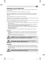 Предварительный просмотр 11 страницы Buffalo Bistro DY993 Instruction Manual