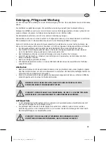 Предварительный просмотр 23 страницы Buffalo Bistro DY993 Instruction Manual