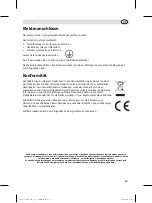 Предварительный просмотр 25 страницы Buffalo Bistro DY993 Instruction Manual