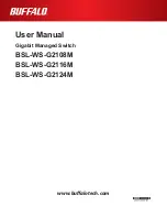 Buffalo BSL-WS-G2108M User Manual предпросмотр