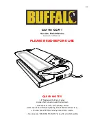 Предварительный просмотр 1 страницы Buffalo CC770 Instruction Manual