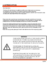 Preview for 3 page of Buffalo CT253 Installation, Operating And Maintenance Instructions