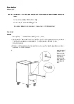 Предварительный просмотр 7 страницы Buffalo DC319-N Assembly, Installation And Operation Instructions