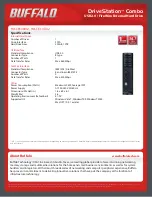 Preview for 2 page of Buffalo DriveStation HD-CE1.0TIU2 Specifications