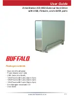 Preview for 1 page of Buffalo DriveStation HD-HSQ User Manual