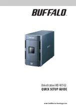 Предварительный просмотр 1 страницы Buffalo DriveStation HD-WSU2 Quick Setup Manual