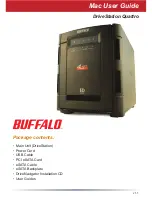 Preview for 1 page of Buffalo DriveStation Quattro User Manual