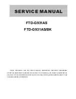 Buffalo FTD-G931AS Service Manual preview