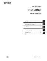 Buffalo HD-LBU3 User Manual preview