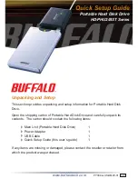 Buffalo HD-PHU2/BST Quick Setup Manual preview